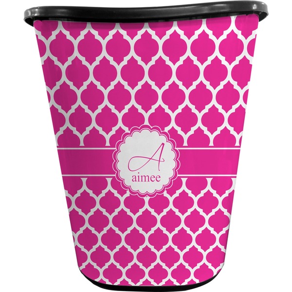 Moroccan Waste Basket (Black)