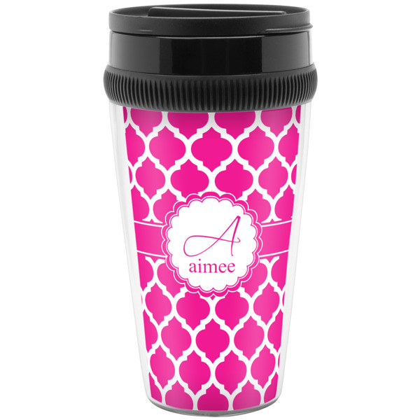 Moroccan Print Personalized Travel Mug
