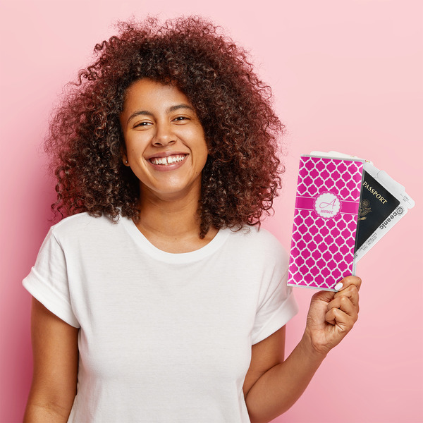 Moroccan Vinyl Document Holder - LIFESTYLE