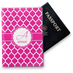 Moroccan Vinyl Passport Holder (Personalized)