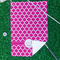 Moroccan Waffle Weave Golf Towel - In Context