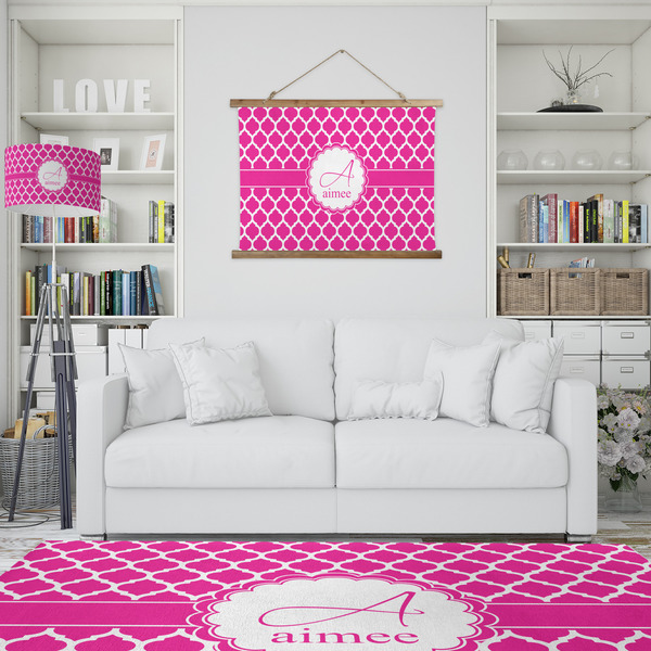 Moroccan Wall Hanging Tapestry - IN CONTEXT