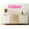 Moroccan Wall Name Decal On Wooden Desk