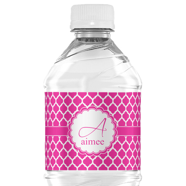 Custom Moroccan Water Bottle Labels - Custom Sized (Personalized)