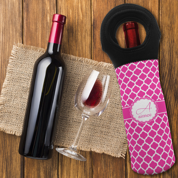 Moroccan Wine Tote Bag - FLATLAY