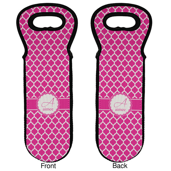 Moroccan Wine Tote Front & Back