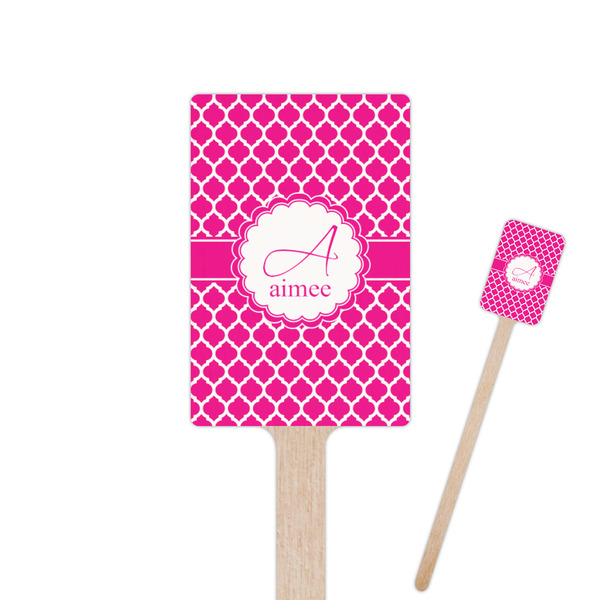 Custom Moroccan Rectangle Wooden Stir Sticks (Personalized)