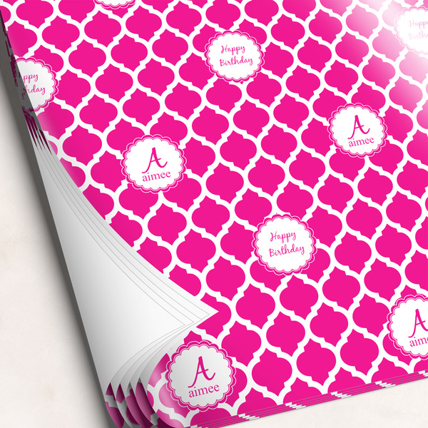 Custom Moroccan Wrapping Paper Sheets (Personalized)