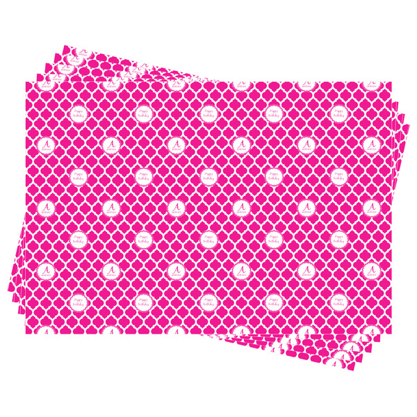 Moroccan Wrapping Paper - Front & Back - Sheets Approval