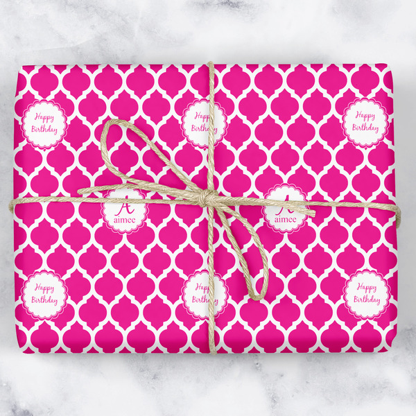 Custom Moroccan Wrapping Paper (Personalized)