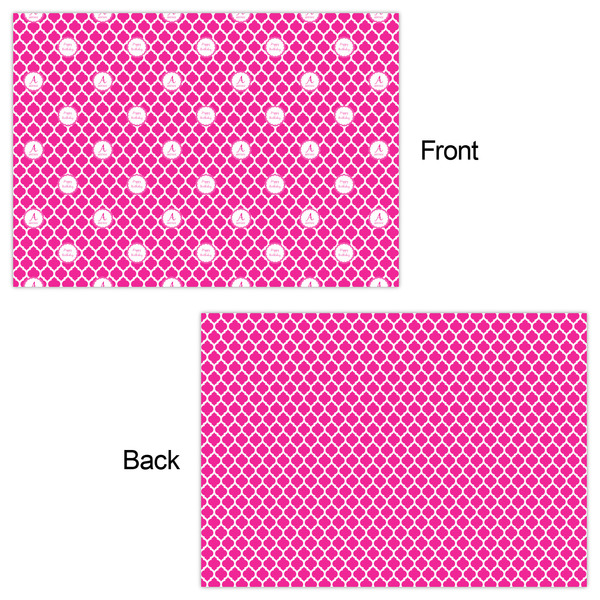 Moroccan Wrapping Paper Sheet - Double Sided - Front & Back