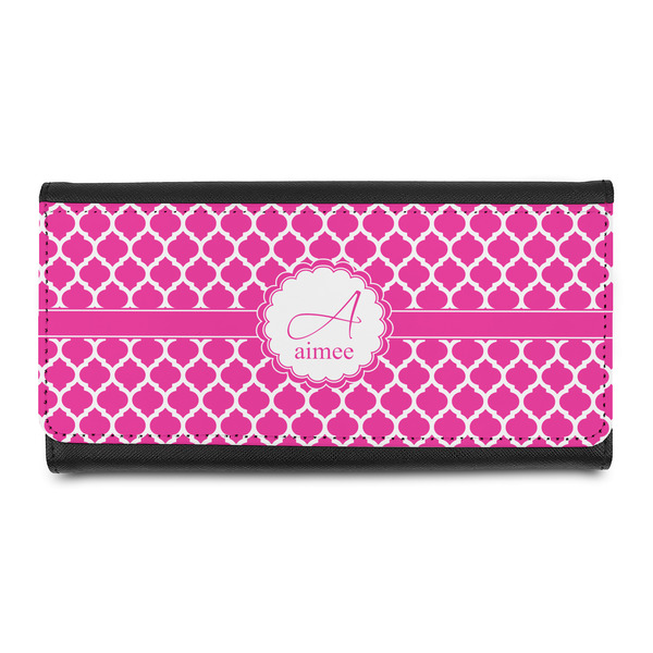 Custom Moroccan Leatherette Ladies Wallet (Personalized)
