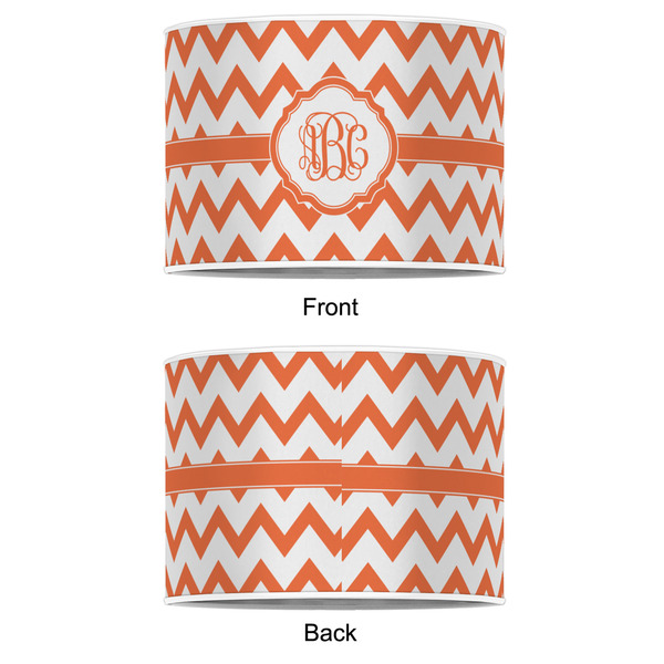 Chevron 12" Drum Lampshade - APPROVAL (Poly Film)