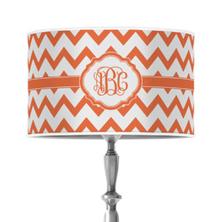 Chevron 12" Drum Lamp Shade - Poly-film (Personalized)