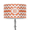 Chevron 12" Drum Lamp Shade - Poly-film (Personalized)