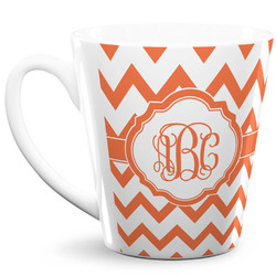 Chevron 12 Oz Latte Mug (Personalized)