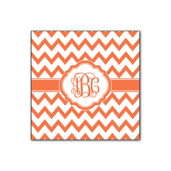 Custom Chevron Wood Print - 12x12 (Personalized)