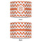 Chevron 16" Drum Lampshade - APPROVAL (Poly Film)