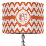 Chevron 16" Drum Lamp Shade - Fabric (Personalized)