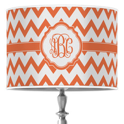 Chevron 16" Drum Lamp Shade - Poly-film (Personalized)