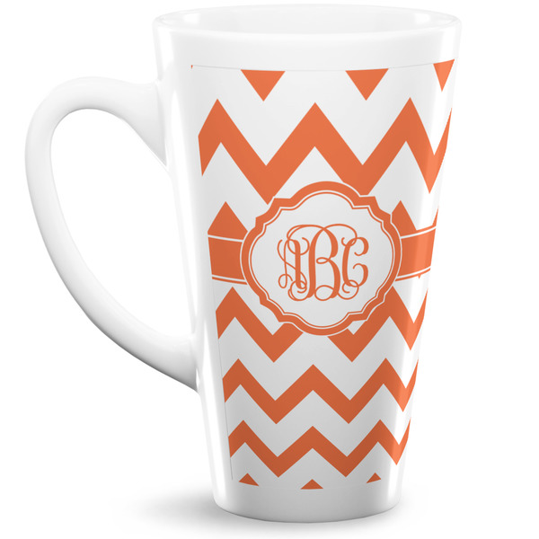 Custom Chevron Latte Mug (Personalized)