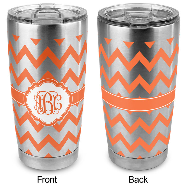 Chevron 20oz SS Tumbler - Full Print - Approval