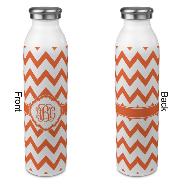 Chevron 20oz Water Bottles - Full Print - Approval