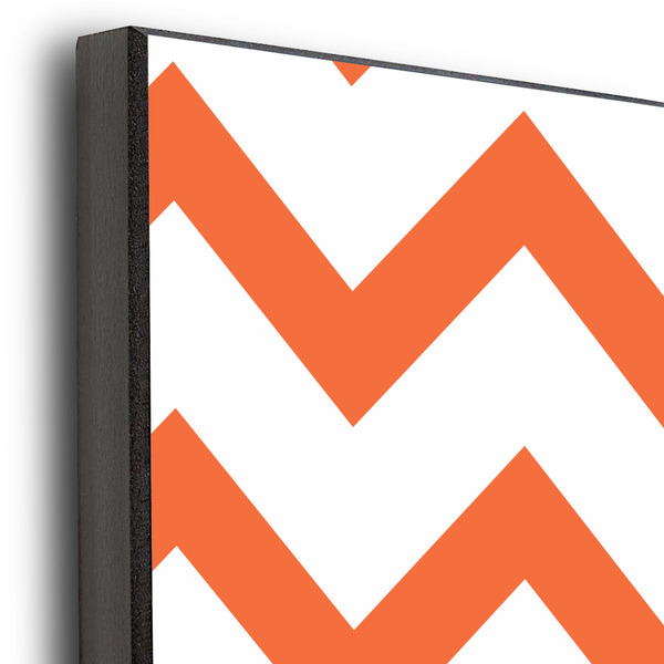 Chevron 20x30 Wood Print - Closeup