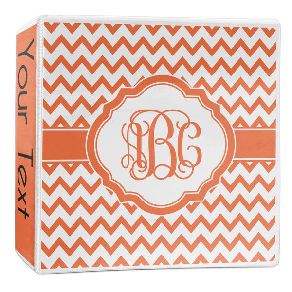 Custom Chevron 3-Ring Binder - 2 inch (Personalized)