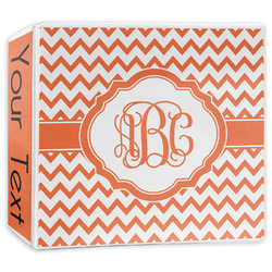Chevron 3-Ring Binder - 3 inch (Personalized)