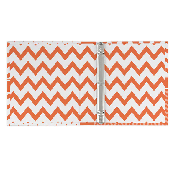 Chevron 3 Ring Binders - Full Wrap - 1" - OPEN INSIDE