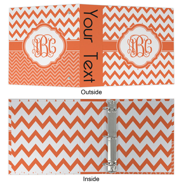 Chevron 3 Ring Binders - Full Wrap - 2" - APPROVAL
