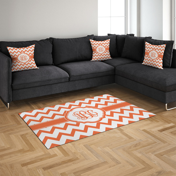 Chevron 4'x6' Indoor Area Rugs - IN CONTEXT