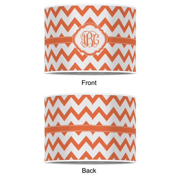 Chevron 8" Drum Lampshade - APPROVAL (Poly Film)