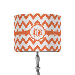 Chevron 8" Drum Lamp Shade - Fabric (Personalized)