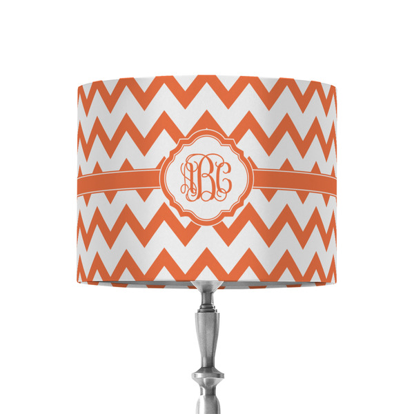 Custom Chevron 8" Drum Lamp Shade - Fabric (Personalized)