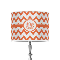 Chevron 8" Drum Lamp Shade - Poly-film (Personalized)