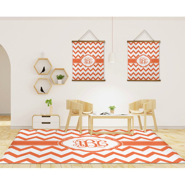 Chevron 8'x10' Indoor Area Rugs - IN CONTEXT