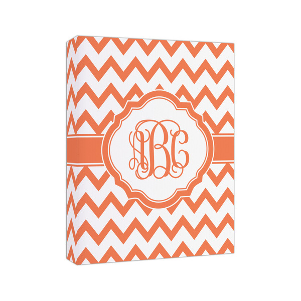 Chevron 8x10 - Canvas Print - Angled View