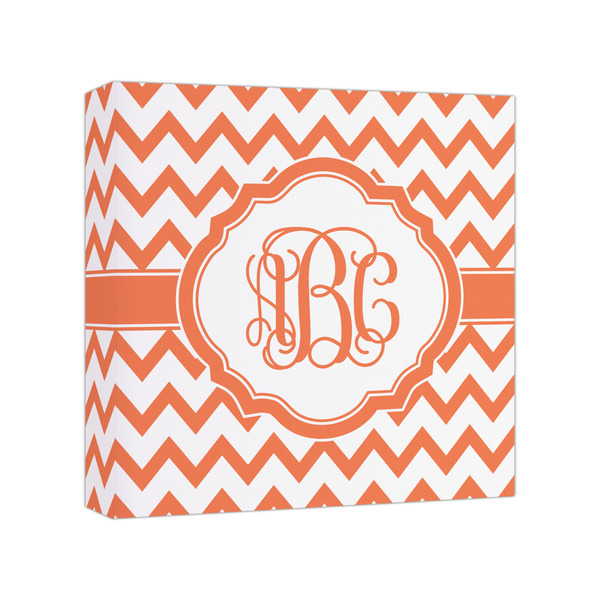 Custom Chevron Canvas Print - 8x8 (Personalized)