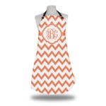 Chevron Apron w/ Monogram