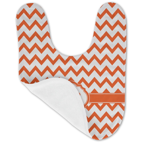 Chevron Baby Bib - AFT folded