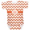 Chevron Baby Bodysuit 3-6 (Personalized)