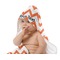 Chevron Baby Hooded Towel on Child