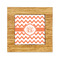Chevron Bamboo Trivet with Ceramic Tile Insert (Personalized)