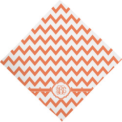 Chevron Dog Bandana Scarf w/ Monogram