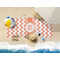 Chevron Beach Towel Lifestyle