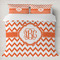 Chevron Duvet Cover Set - King (Personalized)