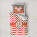 Chevron Duvet Cover Set - Twin XL (Personalized)