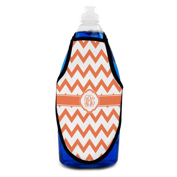Chevron Bottle Apron - Soap - FRONT